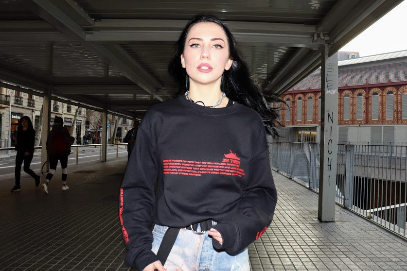 5G TECH BLACK T SWEATSHIRT
