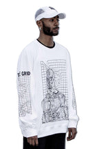 THE GRID HUMANOID W SWEATSHIRT