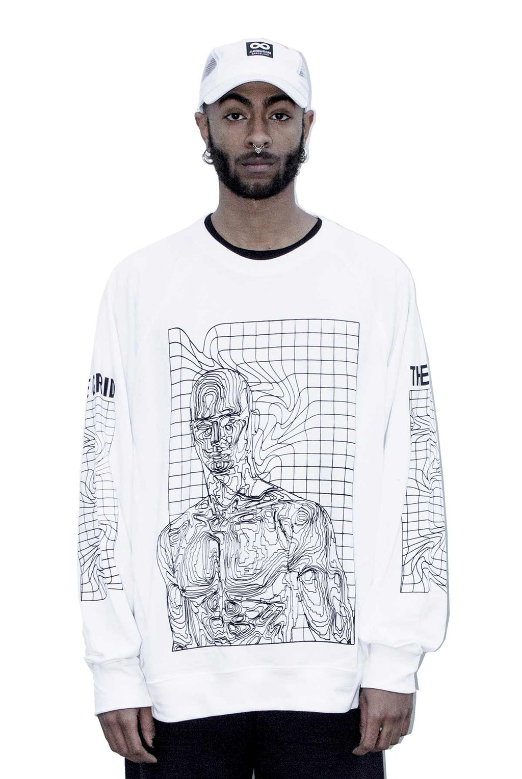 THE GRID HUMANOID W SWEATSHIRT