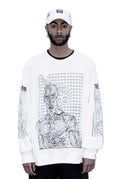 THE GRID HUMANOID W SWEATSHIRT