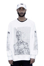 THE GRID HUMANOID W SWEATSHIRT