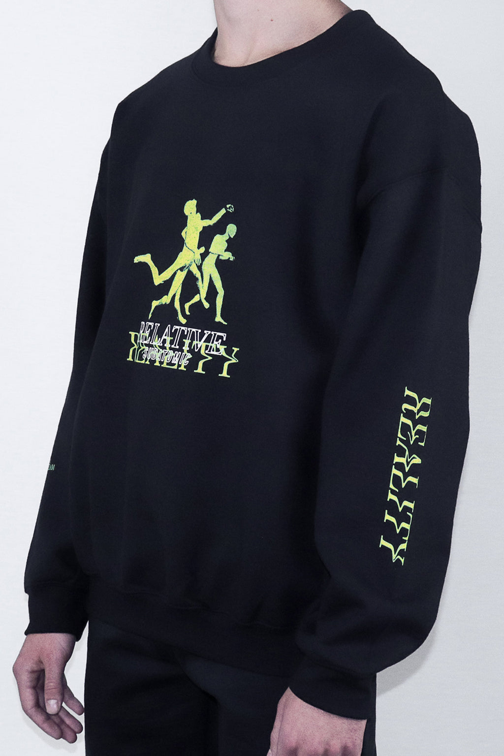 REALITY  SWEATSHIRT BLACK