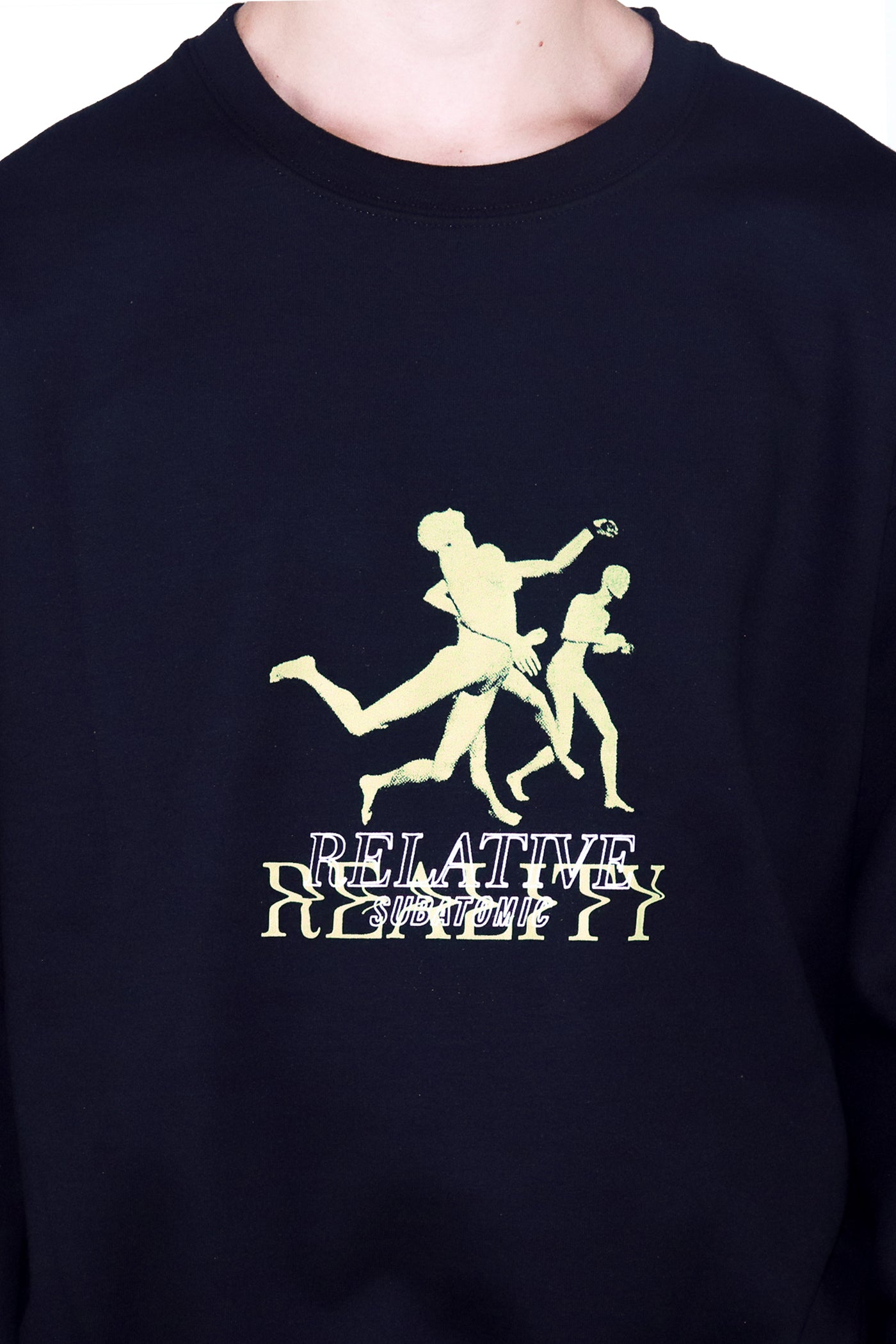 REALITY  SWEATSHIRT BLACK