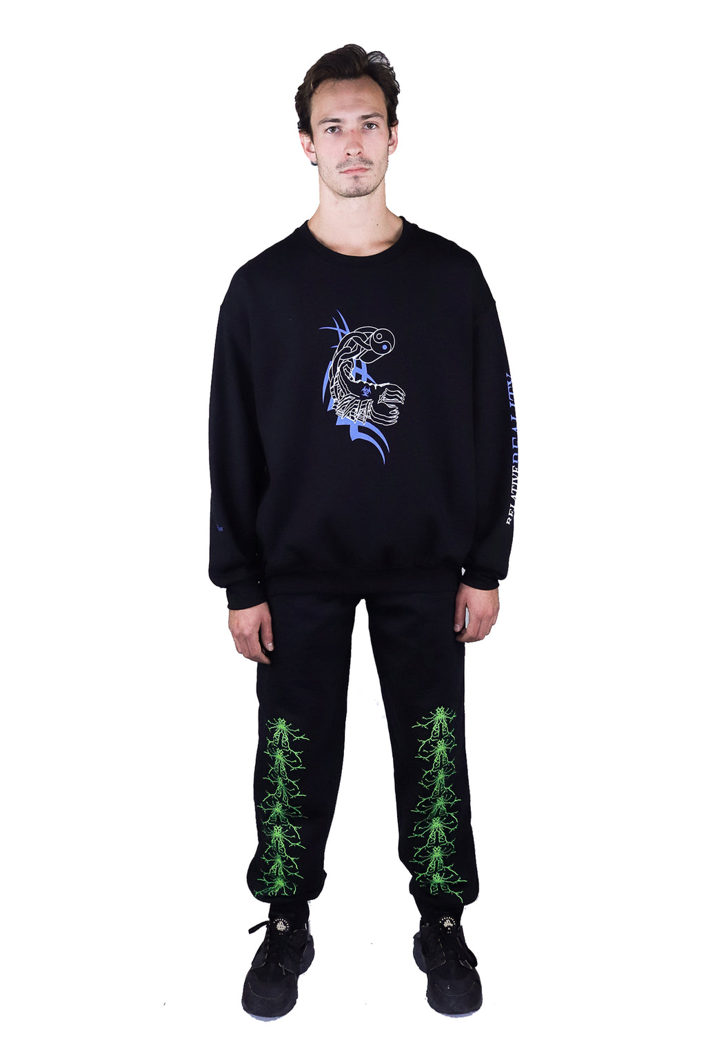 SUBATOMIC SWEATSHIRT BLACK