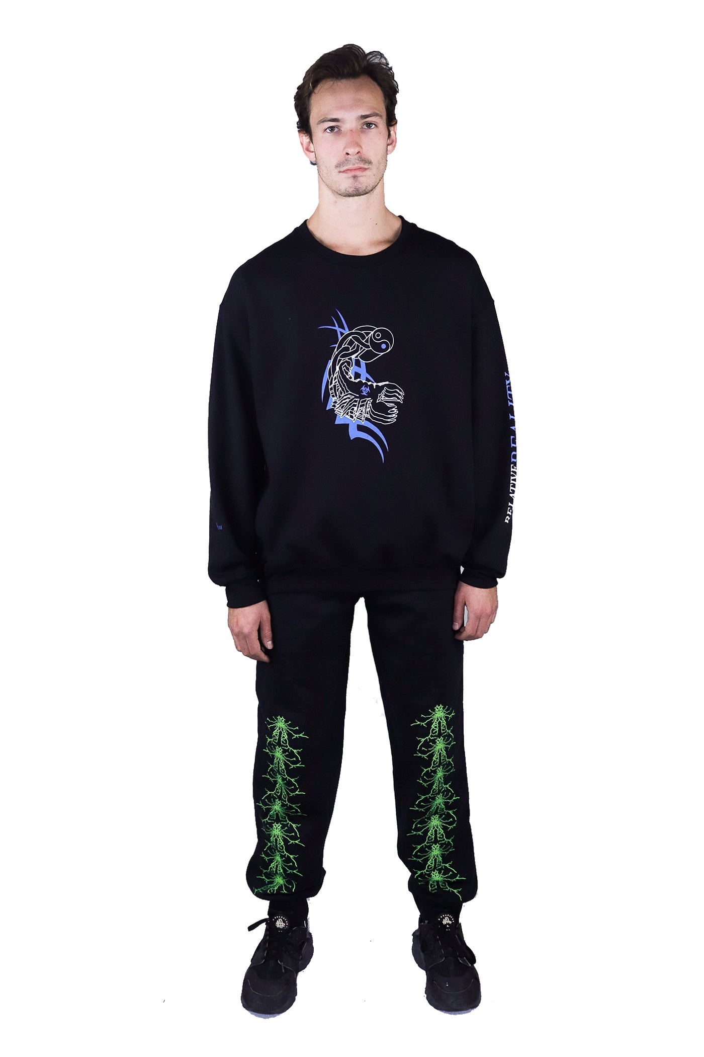 SUBATOMIC SWEATSHIRT BLACK