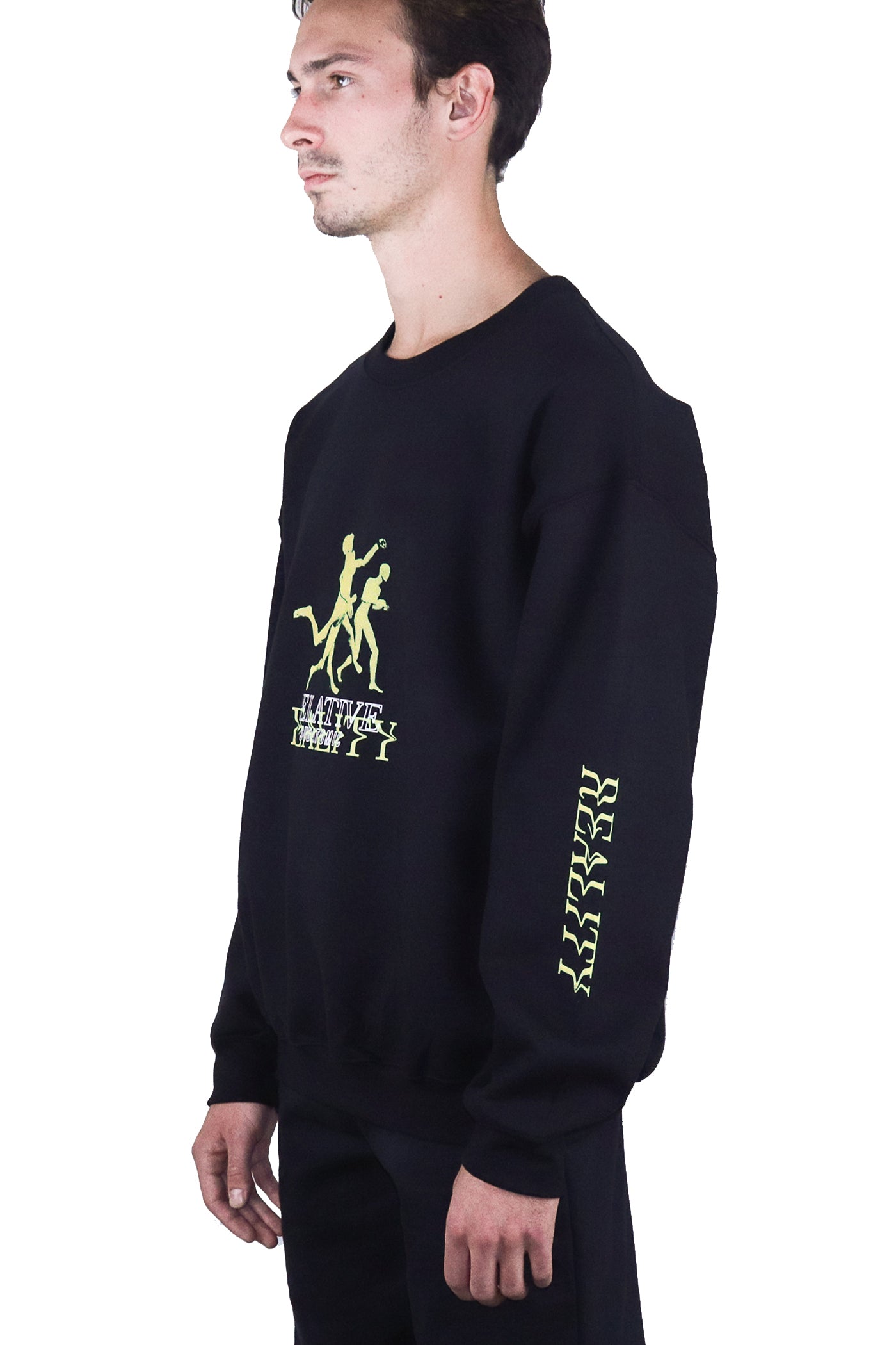 REALITY  SWEATSHIRT BLACK