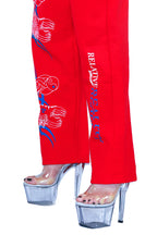 SUBATOMIC JOGGER PANTS RED