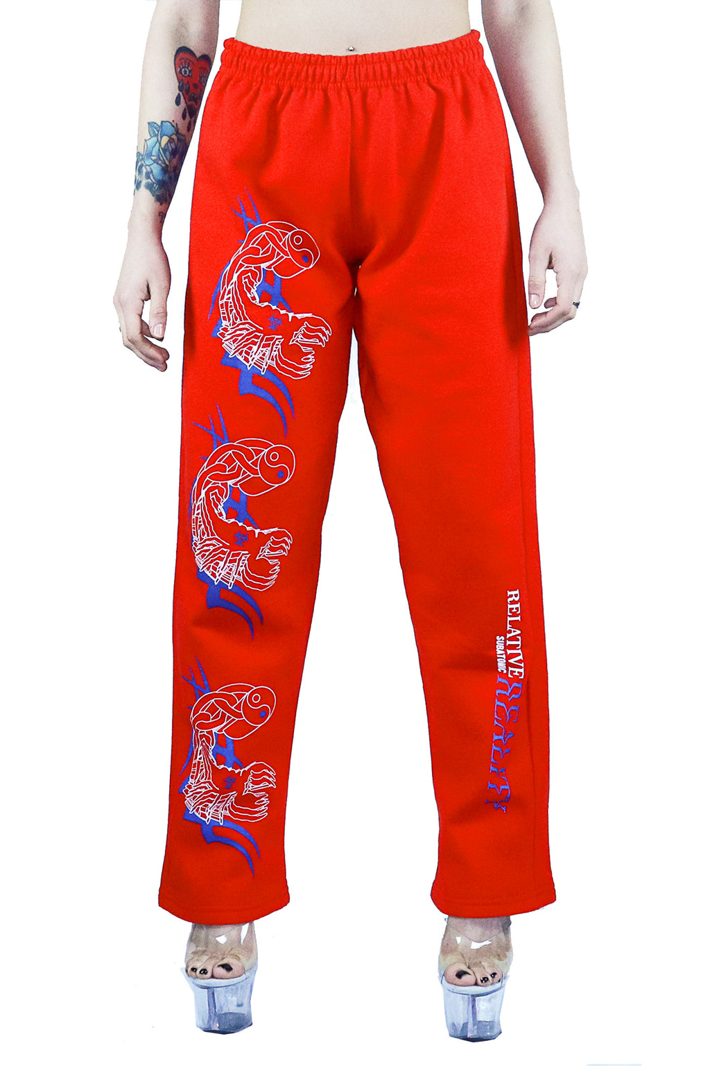 SUBATOMIC JOGGER PANTS RED