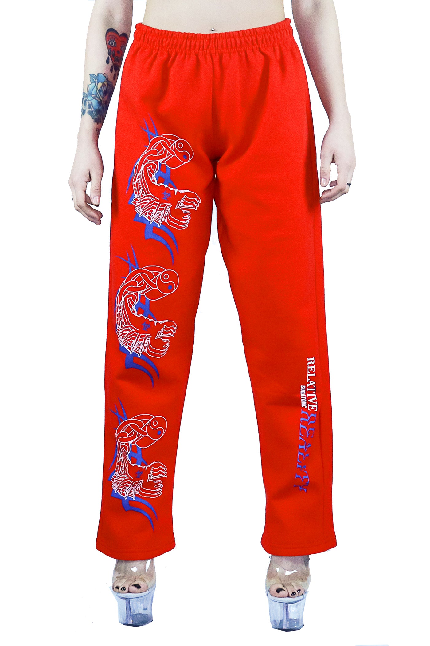 SUBATOMIC JOGGER PANTS RED
