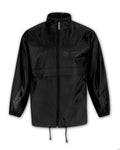 TRIBAL EYES BLACK WIND COAT