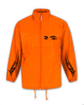 TRIBAL EYES ORANGE WIND COAT