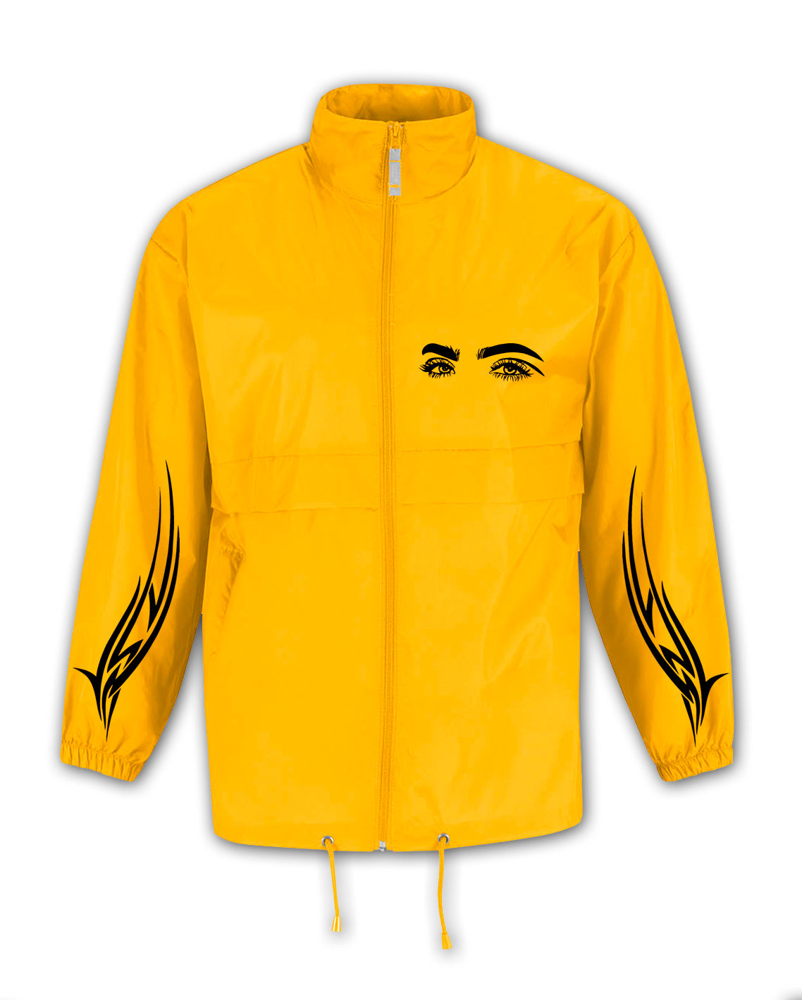 TRIBAL EYES YELLOW WIND COAT