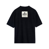 WORKING CLASS BRUTALISM PATCHED BLACK T-SHIRT
