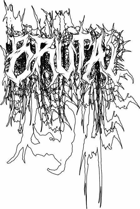 BRUTAL BLACK T-SHIRT